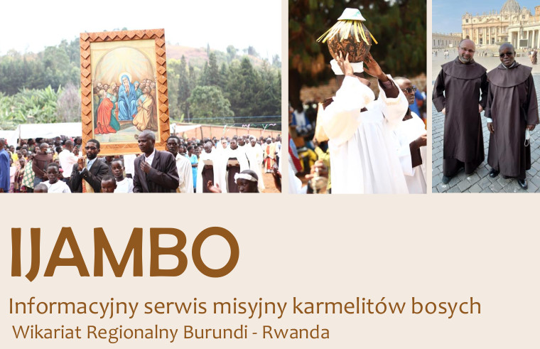 Informacyjny serwis misyjny karmelitów bosych Wikariat Regionalny Burundi - Rwanda baner